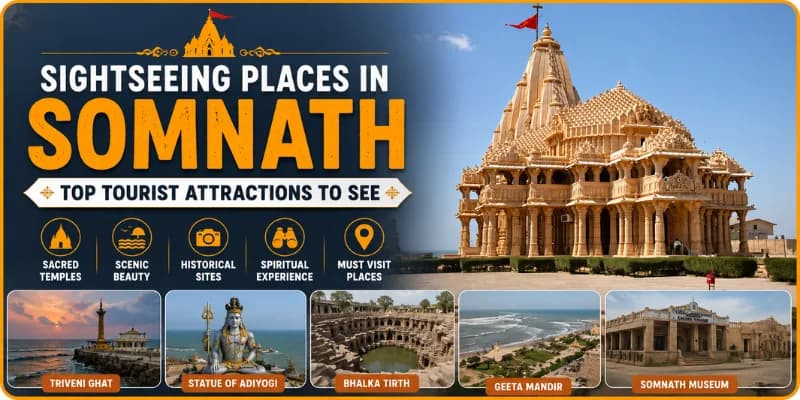 Sightseeing Places in Somnath