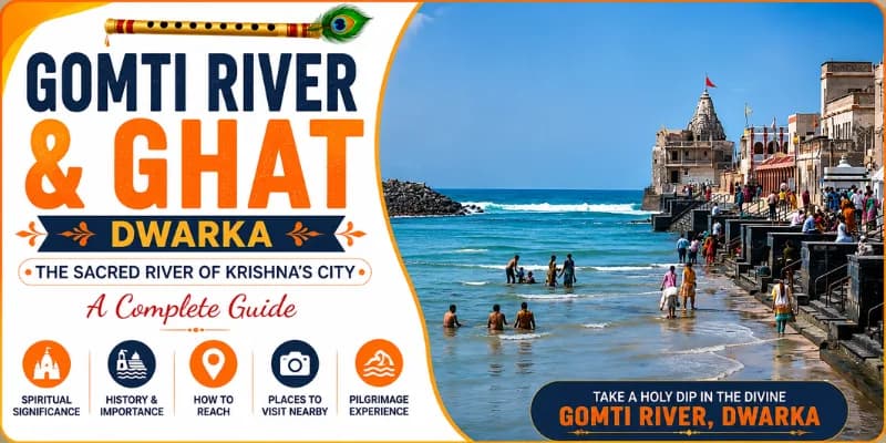 Gomti River & Ghat, Dwarka