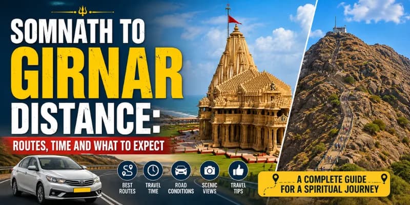 Somnath to Girnar Distance