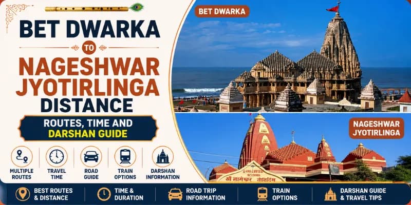 Bet Dwarka to Nageshwar Jyotirlinga Distance