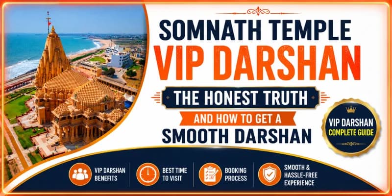 Somnath Temple VIP Darshan