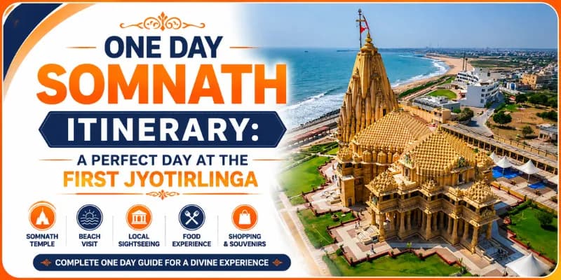 One Day Somnath Itinerary