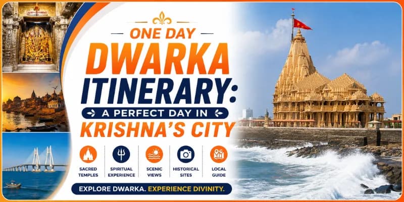 One Day Dwarka Itinerary