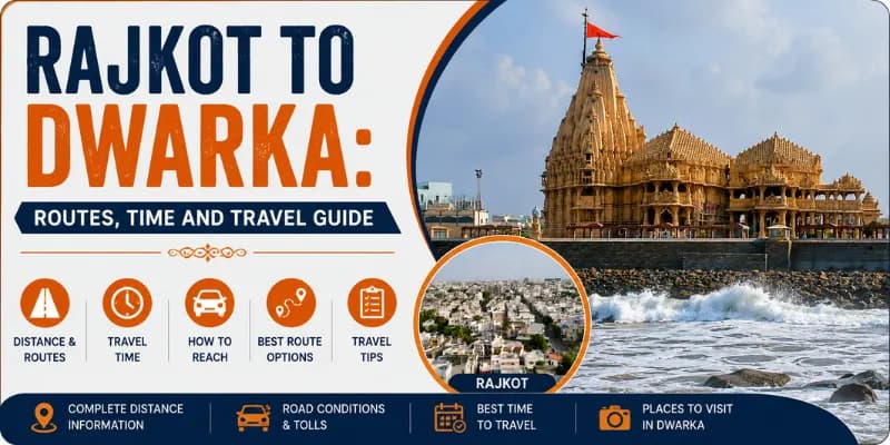 Rajkot to Dwarka Distance