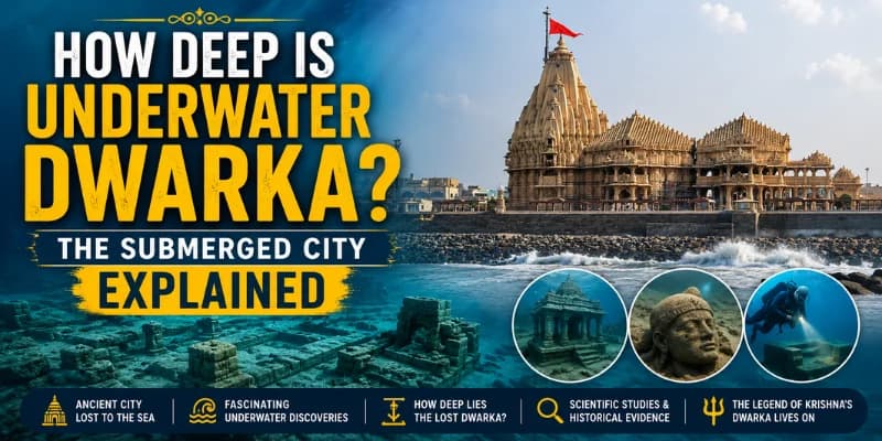 How Deep Is Underwater Dwarka