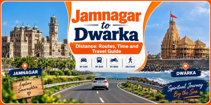 Jamnagar to Dwarka Distance