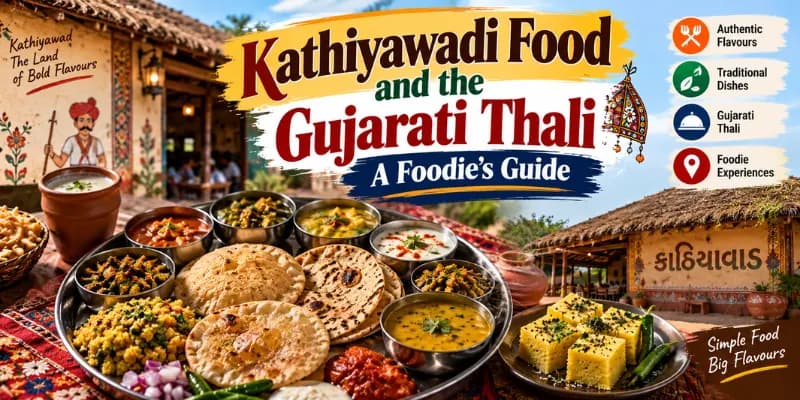 Kathiyawadi Food and the Gujarati Thali