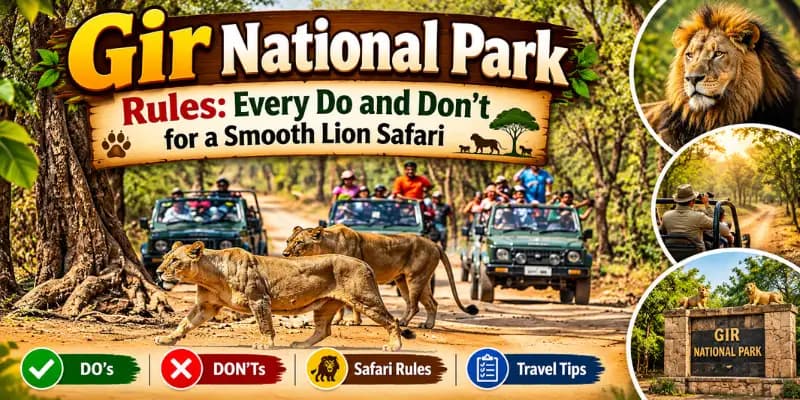 Gir National Park Rules