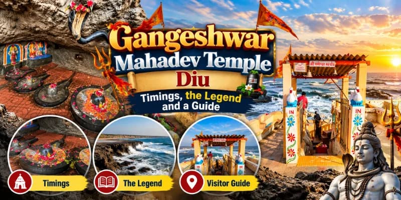 Gangeshwar Mahadev Temple Diu