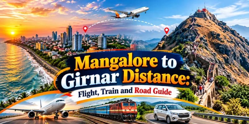 Mangalore to Girnar Distance