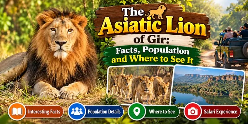 Asiatic Lion of Gir
