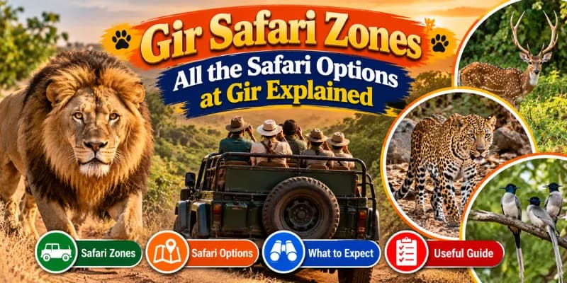 Gir Safari Zones