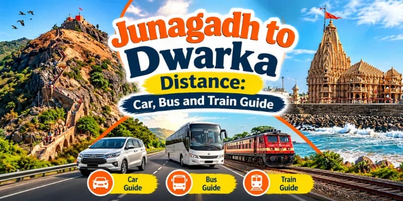 Junagadh to Dwarka Distance