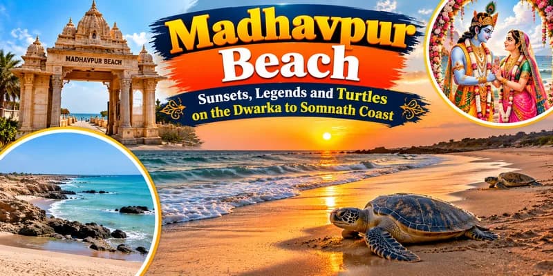 Madhavpur Beach