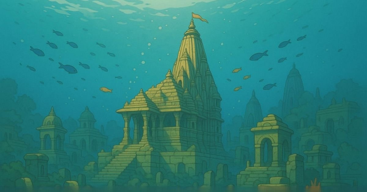 Underwater Dwarka Gujarat