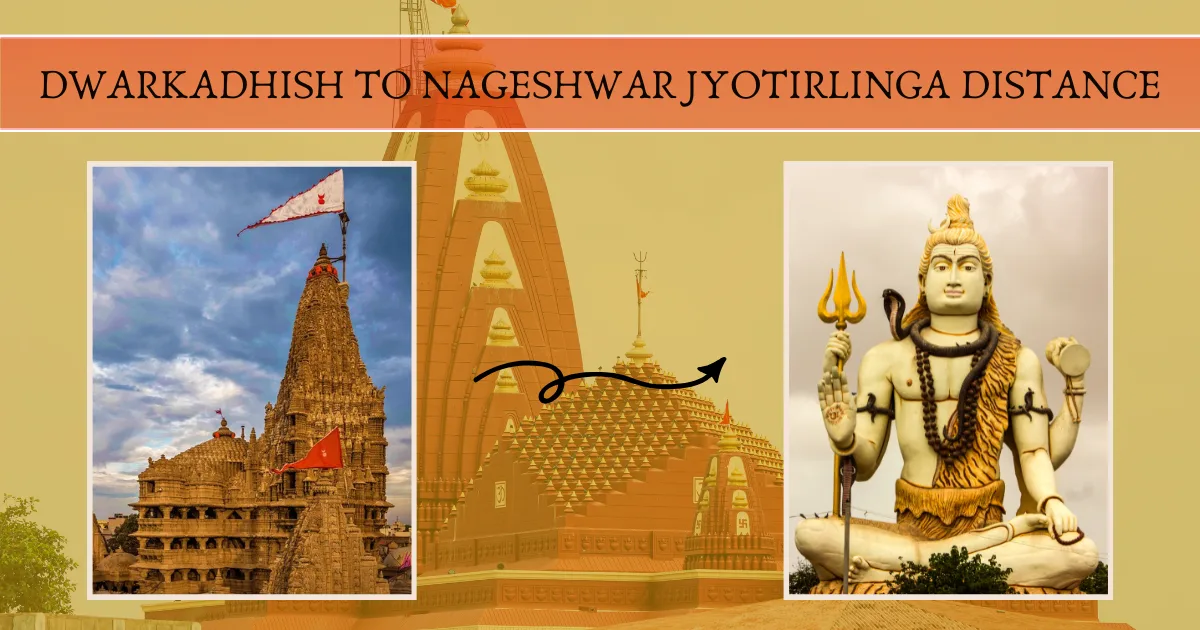 dwarkadhish to nageshwar jyotirlinga distance